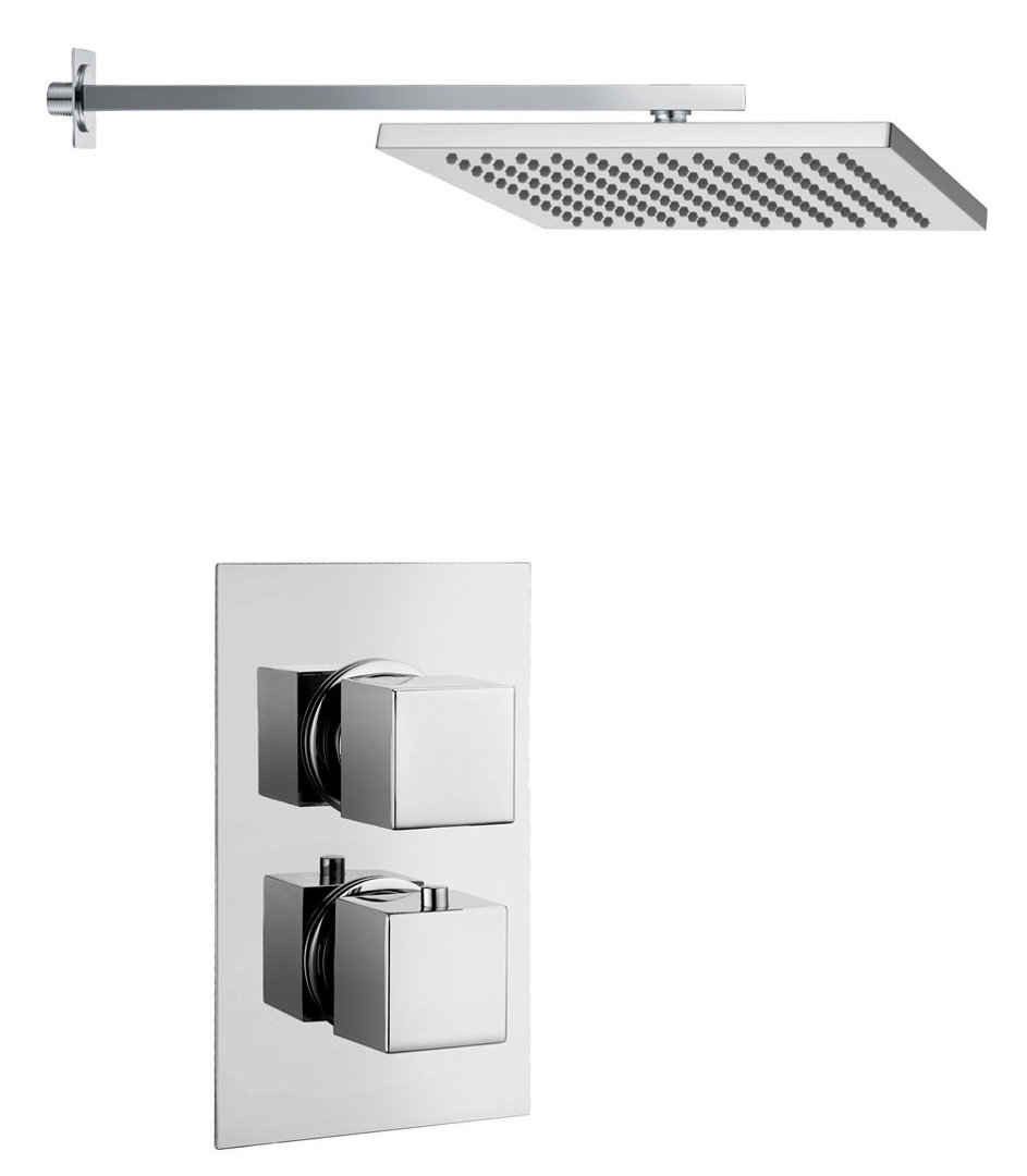 Thermostatic Shower with Fixed Shower Head
