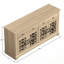 Buffet 4 tiroirs 58,7 po Allivia-2057910916