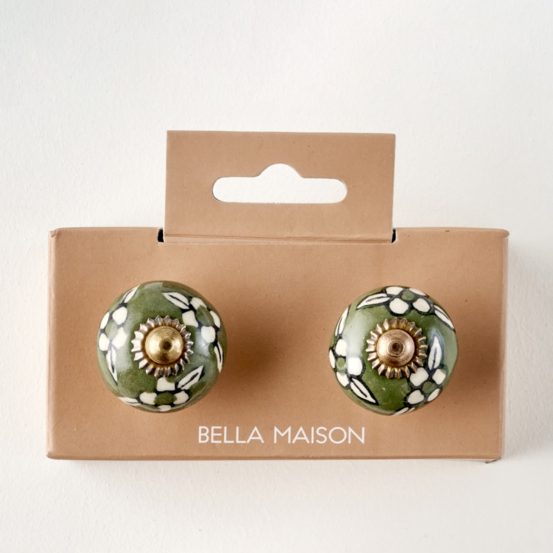 Milo Ceramic Cabinet Knobs (Set Of 2)