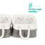 Laundry 3 Canvas Laundry Basket with Handles-953810882