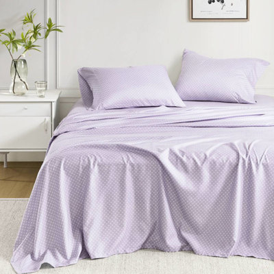 Taupe Twin Floral Comforter With Bed Sheets, In A Bag Includes Comforter, 1 Sham, Flat Sheet, Fitted Pillowcase, Soft Brushed Microfiber Print, Watercolor Print Coordinating Diamond Design, Filling,