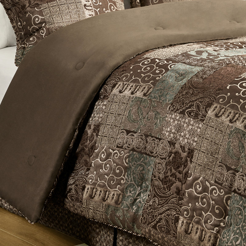 Édredon 4 pièces pour très grand lit rouge - édredon, 2 taies décoratives avec ouate de soutien, abattant, fermeté 2022 pour le lit 1 ouate et garniture décorative, aspect satiné antique, matériau 100%