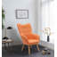 Antonio Upholstered Linen Wingback Chair-38292113