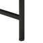 Solid Wood Top Metal Base Writing Desk
