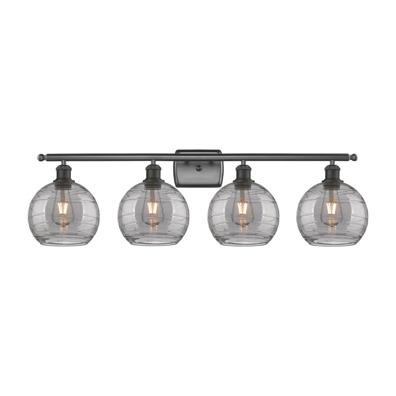Allare 4 - Light Dimmable Vanity Light, Oil Rubbed Bronze
