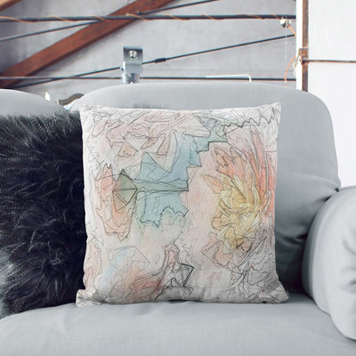 Abstract Square Cushion