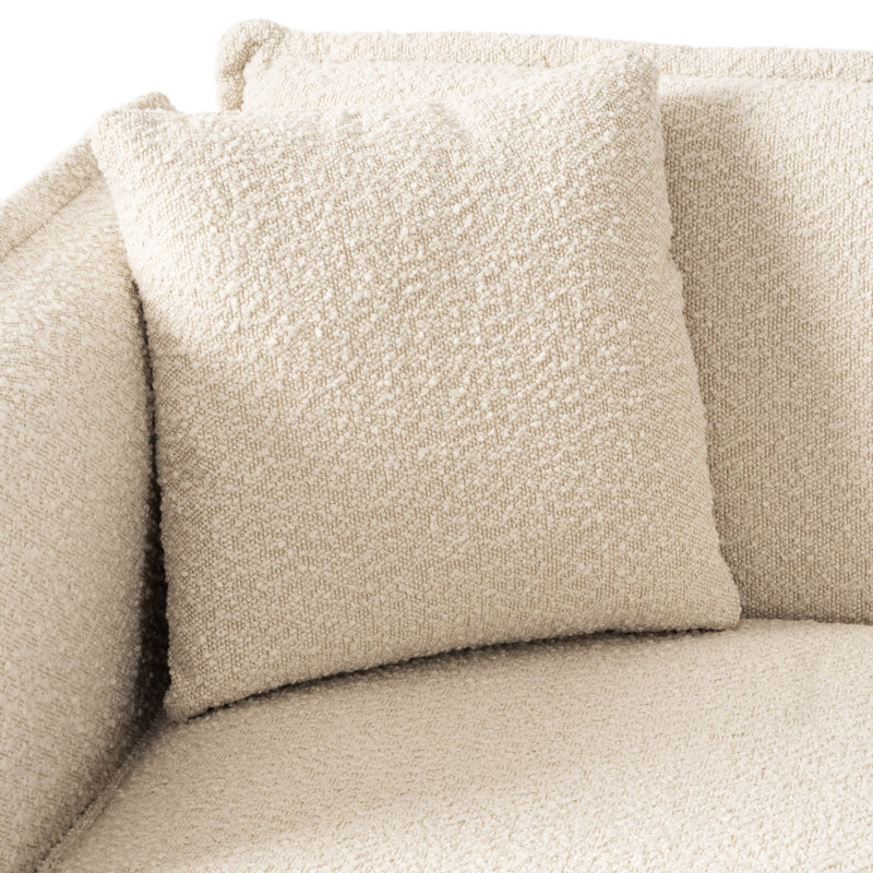 Canapé capitonné de 83 po Crisanna, Beige
