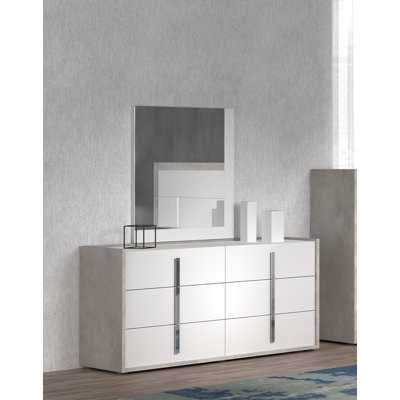 Commode double l 6,5,5 po Landess