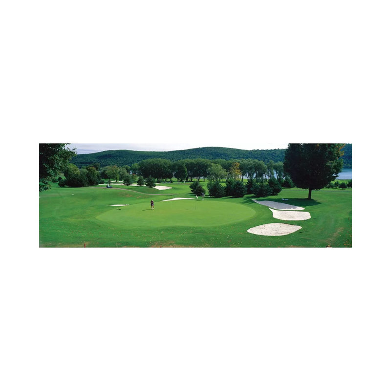 Leatherstocking Golf Course, New York State, USA by Panoramic Images - Wrapped Canvas Panoramic Print