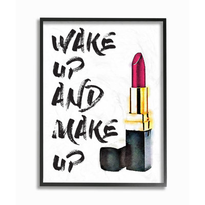 «Wake Up and Make Up», art textuel
