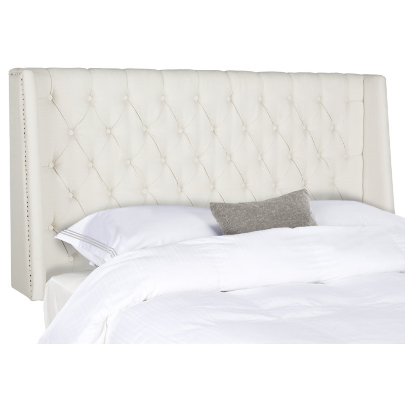 Bertlinde Upholstered Headboard, Full, Velvet Pewter