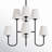 Lane 8 - Light Dimmable Tiered Chandelier-1565882837