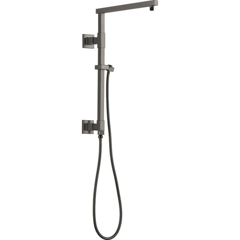Emerge Shower Faucet, Black Stainless