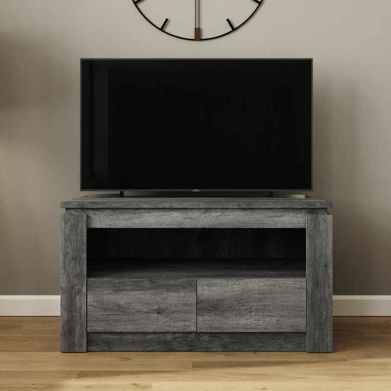 Ellowyn Unfinished TV Stand for TVs up to 43", Grey