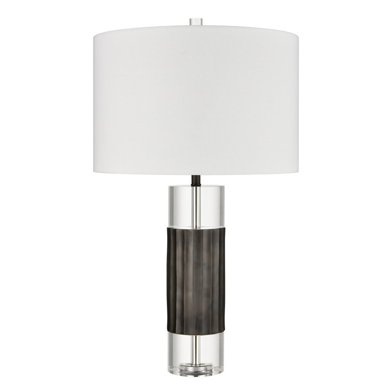 Lampe de table 1 lumière de 30 po Journey - noire