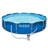 Intex Metal Frame Round Swimming Pool w/ Filter Pump & 13' Pool Cover