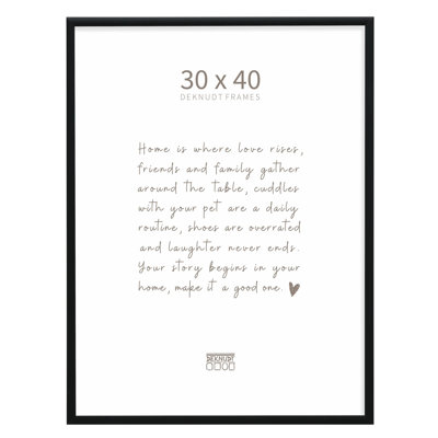Black Metal Picture Frame