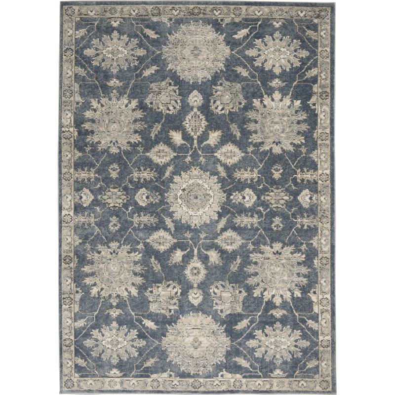 Tapis beige Freeda, Rectangle 5 pi 3 po x 7 pi 3 po