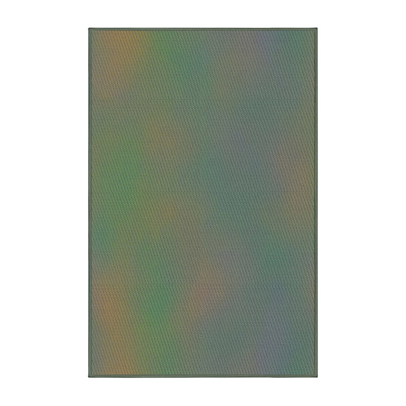 Tapis de zone verte à motif, Rectangle 3 pi x 5 pi