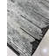 Gray Hand-Knotted Wool Striated Horizon Geometric Modern Contemporary Carpet Rug-1785826036