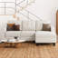 Canapé modulaire en L 2 pièces Cerny-689163006