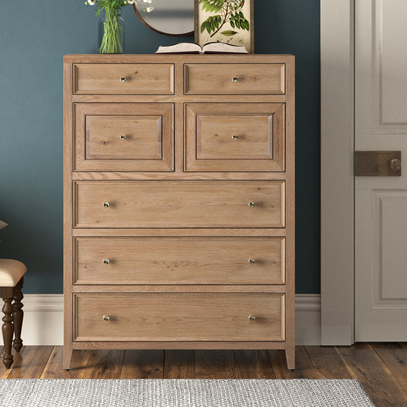 Rosalie 44'' W 7 - Drawer Dresser, Brown