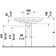 D-Code Ceramic Rectangular Vessel Bathroom Sink  with Overflow