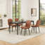 48cm H Tufted Upholstered Metal Upholstered Back Side Chair-1961224513