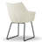 Roughton 19.75'' H Upholstered Metal Armchair-358320290