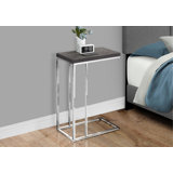 End Table, Accent Table, Metal Frame Side Table, Bedroom Nightstand, Indoor End Table For Living Space