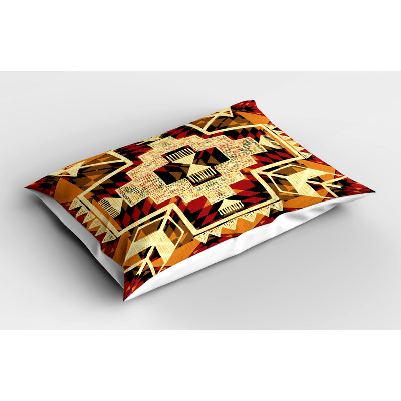 Polyester Geometric Sham Set, Twin