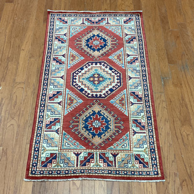 Handmade Kazak Wool Rug