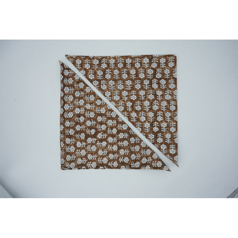 Fabdivine 18X18 Inch Luxury Table Napkins Soft, Stylish & Strong - Tulsi Buti