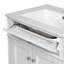 Meuble-lavabo de salle de bain avec tiroir basculant et portes à fermeture douce, armoire de rangement de salle de bain avec lavabo-802687975