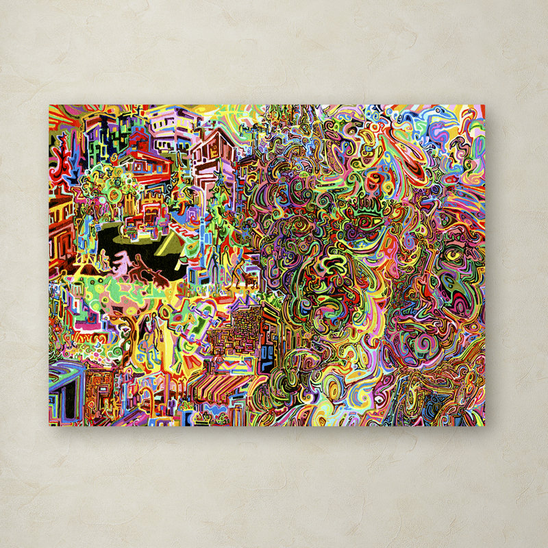 « scenes of vancouver », reproduction d’impression sur toile tendue, H 14 po x l 19 po x P 2 po