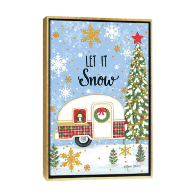 « Let It Snow camper » par Annie LaPoint-impression d’art graphique