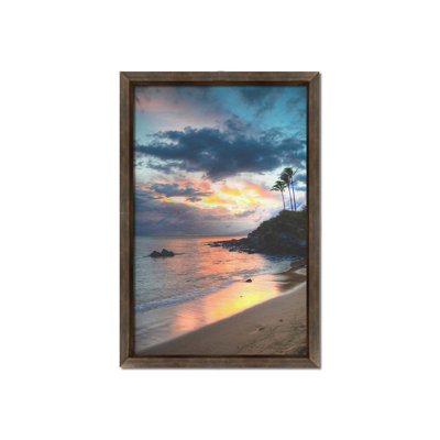 Kapalua Maui Sunset par Kelly Wade. Impression sur papier - Montée et encadrée