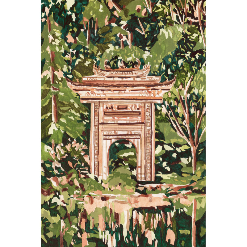 Tayisha Veiled Sanctuary I by Melissa Wang - Wrapped Canvas Print, 46 cm H x 30 cm W