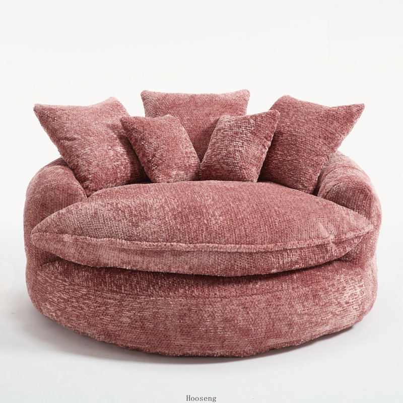 Upholstered 54.3'' Sofa, Polyester rose