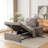 Marnee 39'' Upholstered Convertible Accent Chair Sofa Bed-1623662371