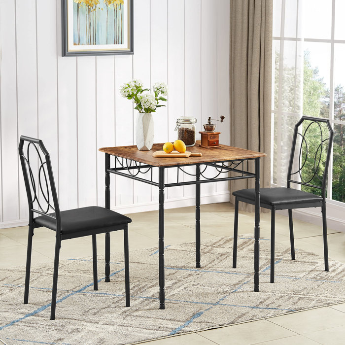 Trent Austin Design® Prentiss 3 - Piece Dining Set & Reviews | Wayfair