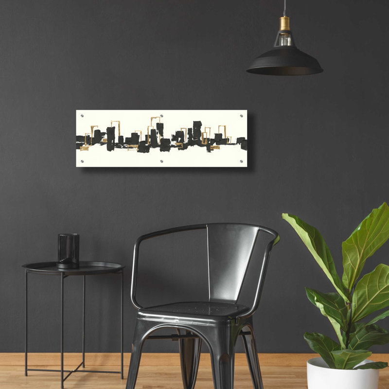 «Gilded City III» par Chris Paschke, H 12 po x l 36 po