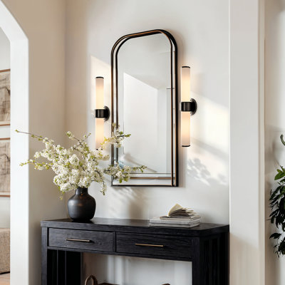 Saber Double Glass Sconce