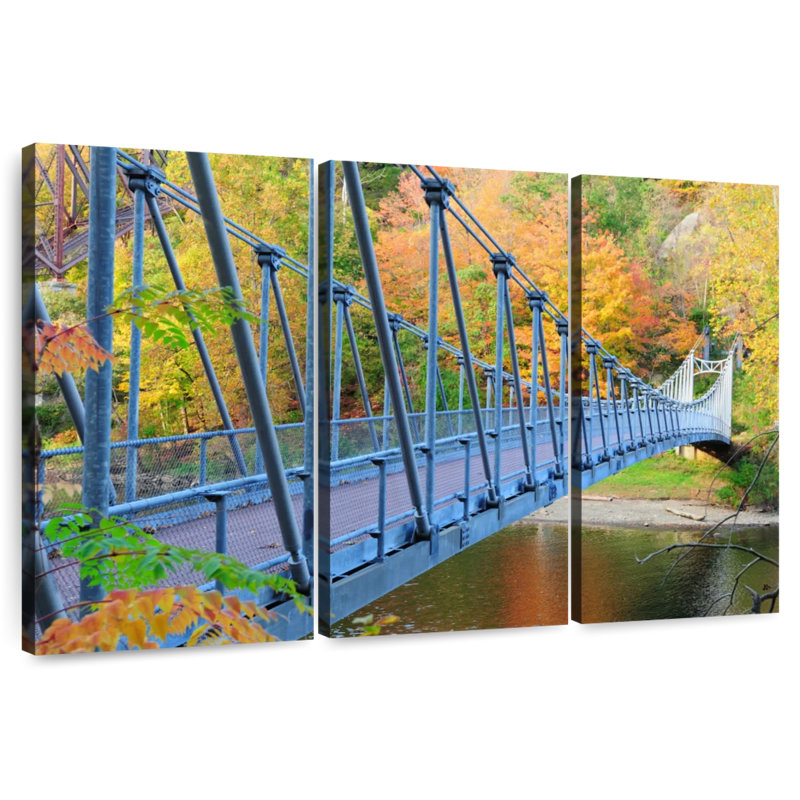 Blue Bear Mountain Bridge, 24" H x 38" W