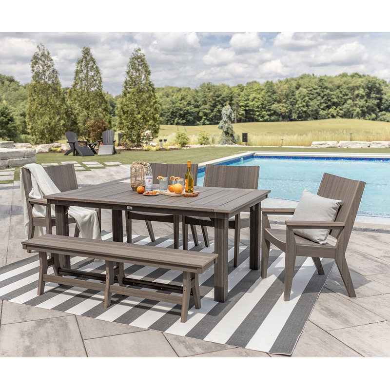 Berlin Gardens Homestead Rectangular Dining Table, Antique Mahogany