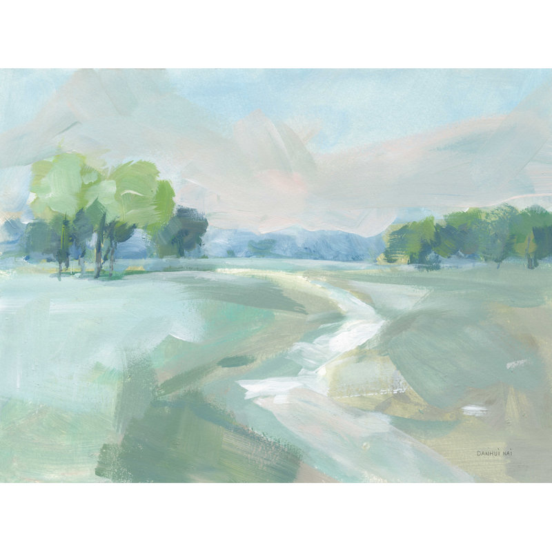 Country Road - Impression sur toile tendue, H 12 po x l 16 po