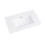  Évier de meuble-lavabo simple en porcelaine vitrifiée l 30 po x P 18,25 po Tucson (lavabo seulement, sans meuble-lavabo)-98301683