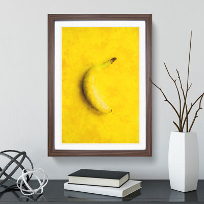 Yellow Banana - Picture Frame Graphic Art