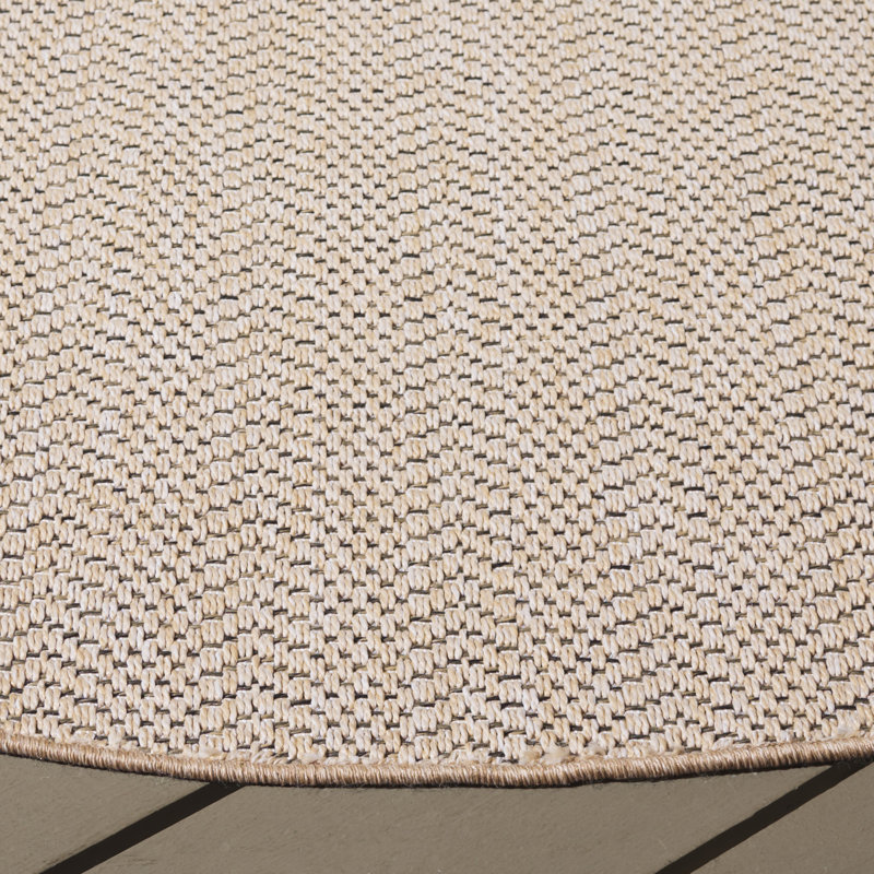 Maxwellton Performance Performance Chevron Rug, Round 6'7"