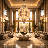 Geisler 96" Glass Chandelier